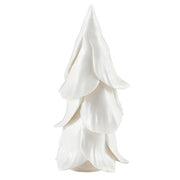 trees :: handmade white {set of 2}