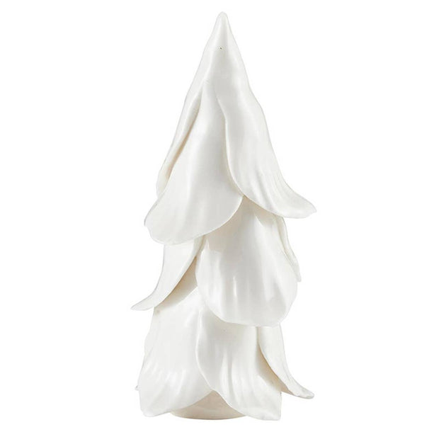 trees :: handmade white {set of 2}