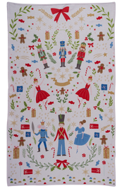 kitchen towel :: nutcracker waltz