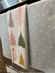 kitchen towel :: christmas trees