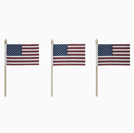 American flag {set of 3}