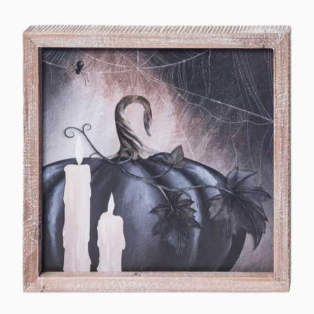 Seasonal frame featuring Halloween motifs and designs