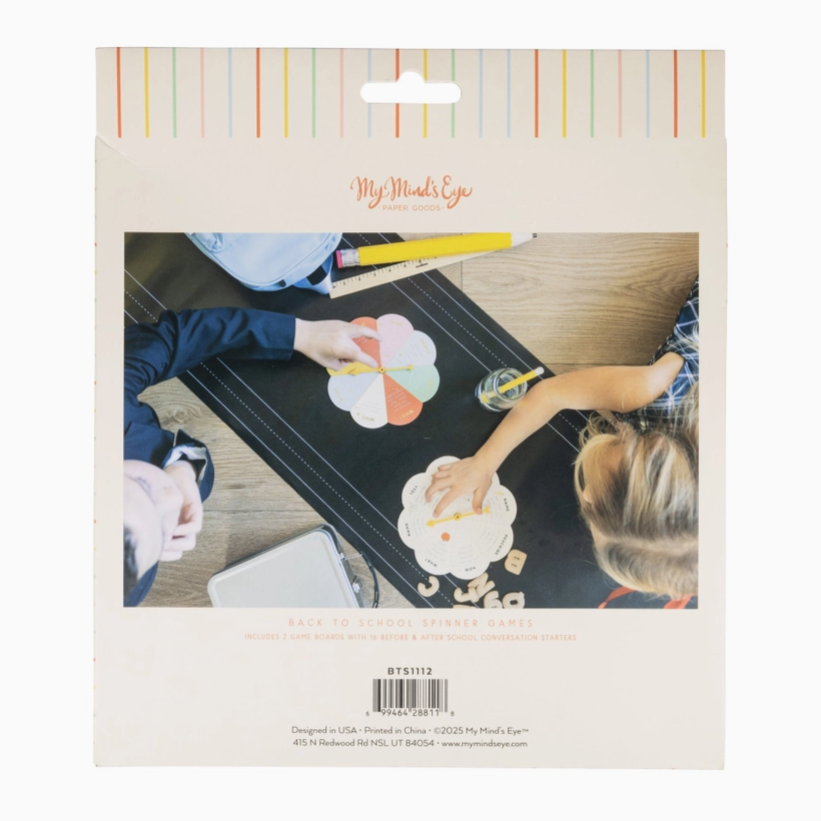 Product packaging for 'My Mind's Eye' with children playing on a mat.