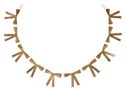 garland :: bows antique gold