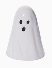 Haunted house themed glowing ghost print for spooky vibes