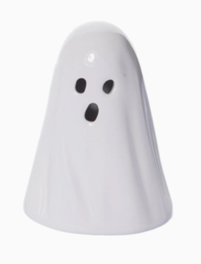 Haunted house themed glowing ghost print for spooky vibes