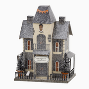 Dead & Breakfast Halloween print styled like a haunted inn sign