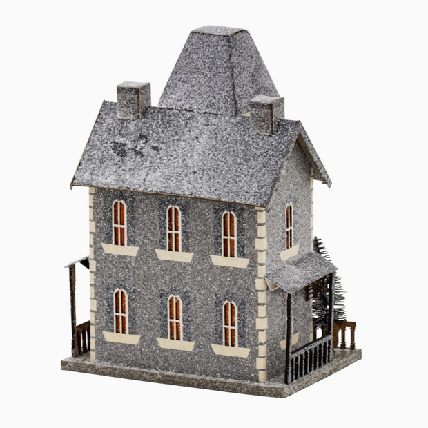 Haunted house wall art featuring Dead and Breakfast design