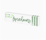 wood sign :: love my little leprechauns