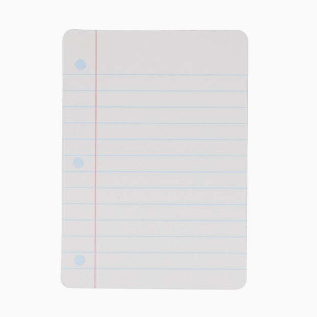 notes :: lunch box {blue & white box}