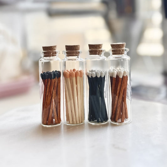 Candle care kit including wick trimmer and matches