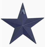 metal star :: navy blue speckled