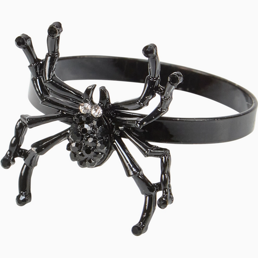 napkin ring :: spider {set of 4}