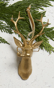 ornament :: pipe-smoking buck {frankie}