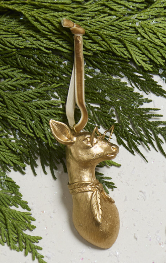 ornament :: scarf wearing doe {margie}