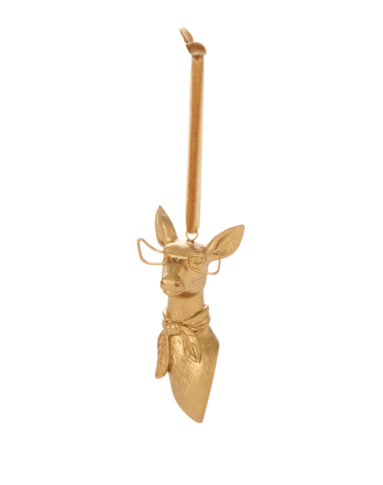 ornament :: scarf wearing doe {margie}