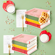 Halloween party napkins with apple theme