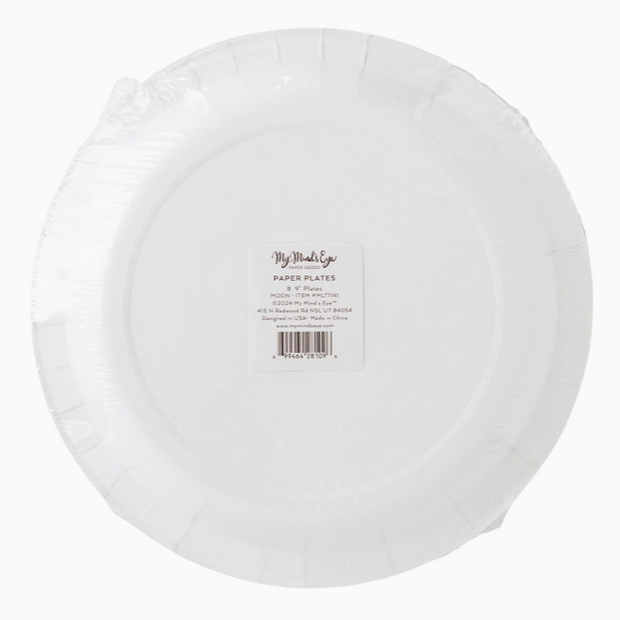unar design disposable plates for Halloween