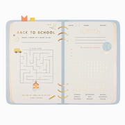 back to school activities paper placemat