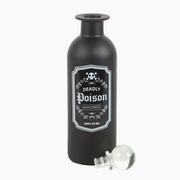Gothic Deadly Poison bottle for potion shelf decor