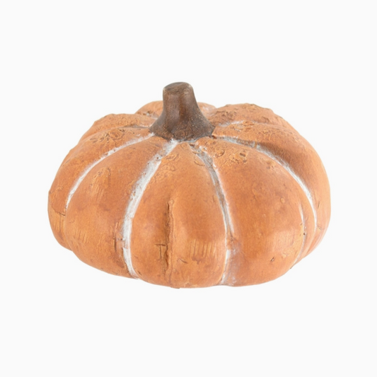 orange pumpkin decor