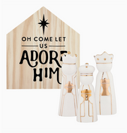 nativity set :: three wisemen