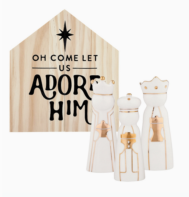 nativity set :: three wisemen