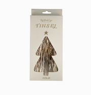 tree tinsel :: gold