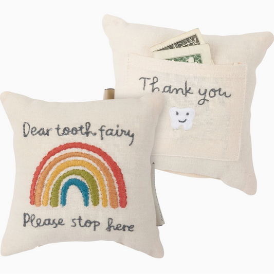 tooth fairy pillow with pocket
