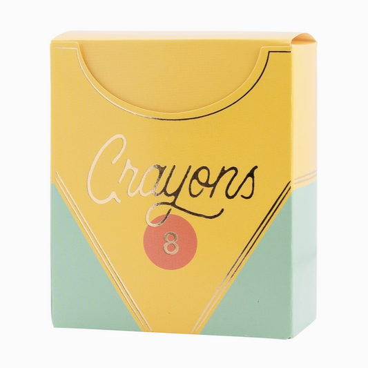 crayon box treat box with colorful crayons