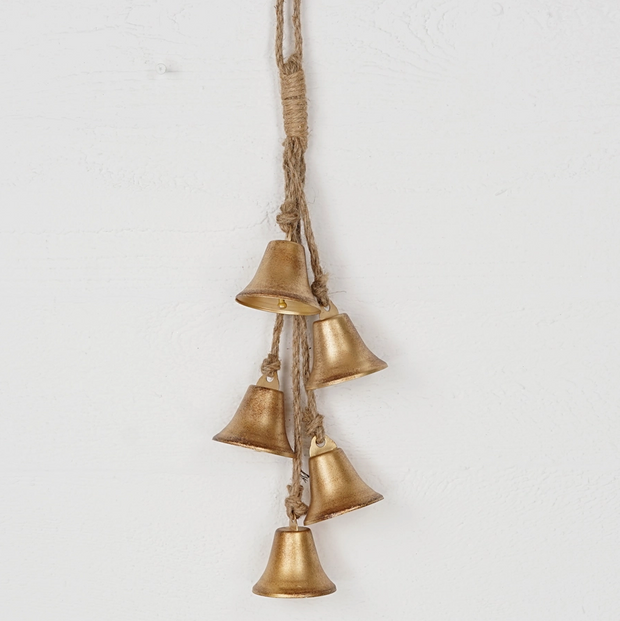 liberty bell string :: vintage gold
