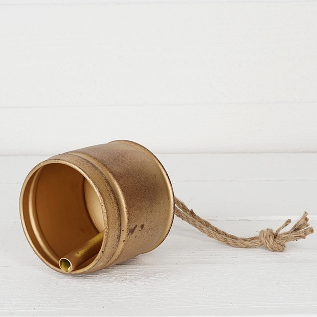 vintage gold silo bell