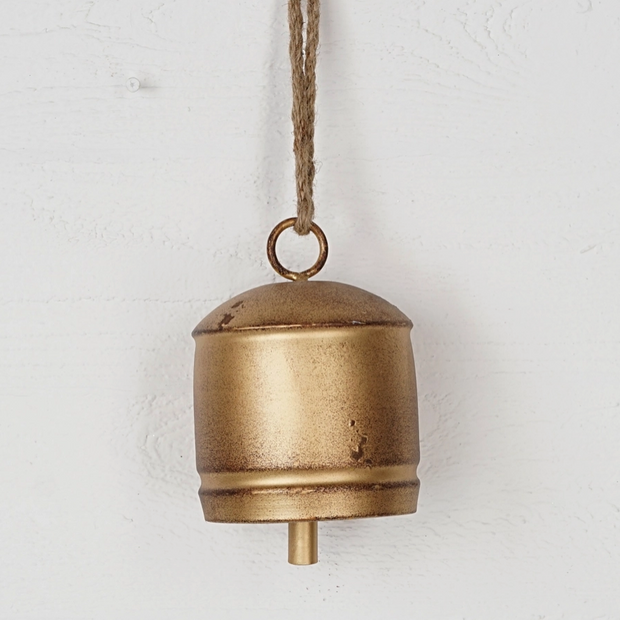 vintage gold silo bell