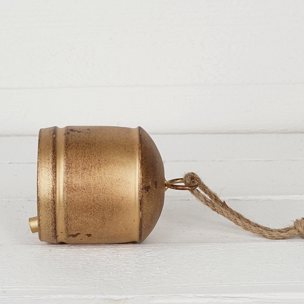 vintage gold silo bell