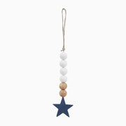 beads with blue star
