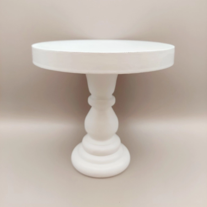 wooden pedestal riser