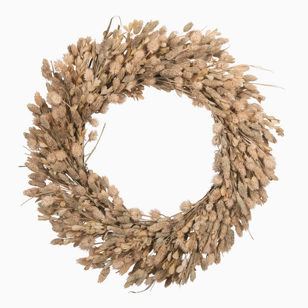 natural wreath for front door